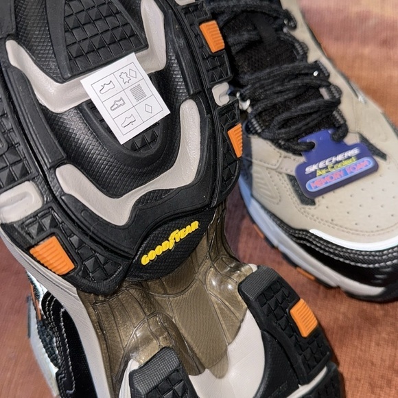 Skechers vigor shoes Goodyear sole sport air cooled memory foam NEW 9 men’s - Picture 3 of 5